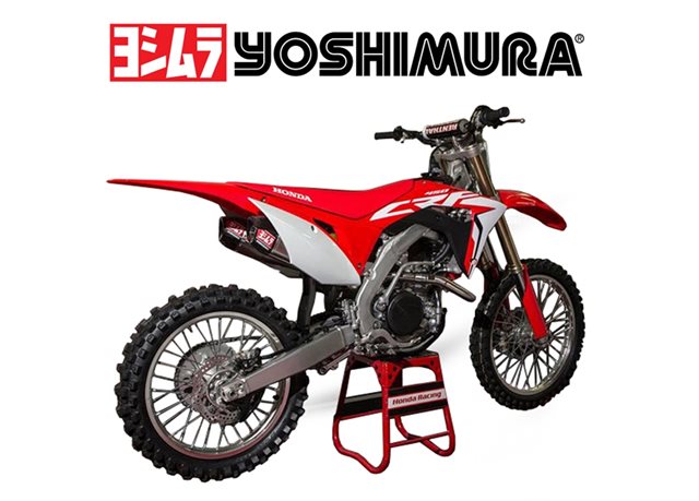 New Yoshimura exhausts for the all new 2017 Honda CRF450R/RX